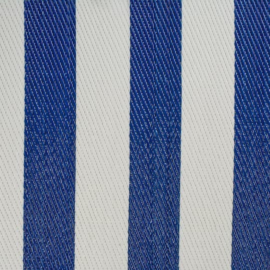 DII® Navy & White Stripe Outdoor Rug, 4ft. x 6ft.